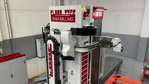 LAZZATI S.p.A. High Performance Boring Mills Hydrostatic Heavy Horizontal CNC Boring Mills