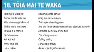 18. Töia Mai Te Waka