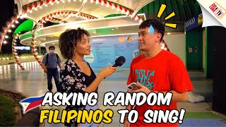 CAN ALL FILIPINOS SING? Street Interview  Philippines | Sol&LunaTV
