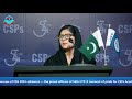 Shafaq Sajjad (OMG) at the CSPs 54th CTP Event.
