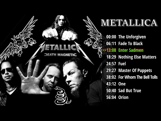 🔥METALLICA Top Hits🔥🔥🔥METALLICA Best Songs🔥 class=