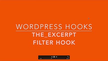WordPress Filter Hook the excerpt Part-36 Example