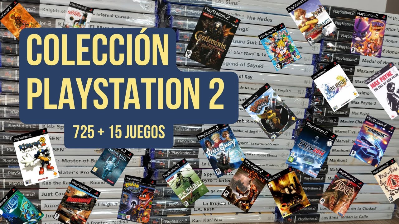 La COLECCIÓN de PLAYSTATION 2: 725 + 15 juegos (2026) - YouTube