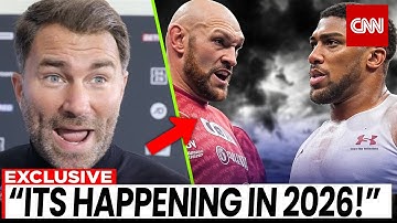 Eddie Hearn Gives MAJOR Update on Joshua vs Tyson Fury Fight!