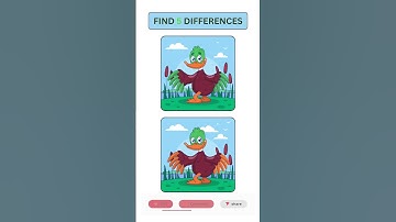 Only 10% Can Find All 5 Differences | Visual Puzzle Challenge #shorts