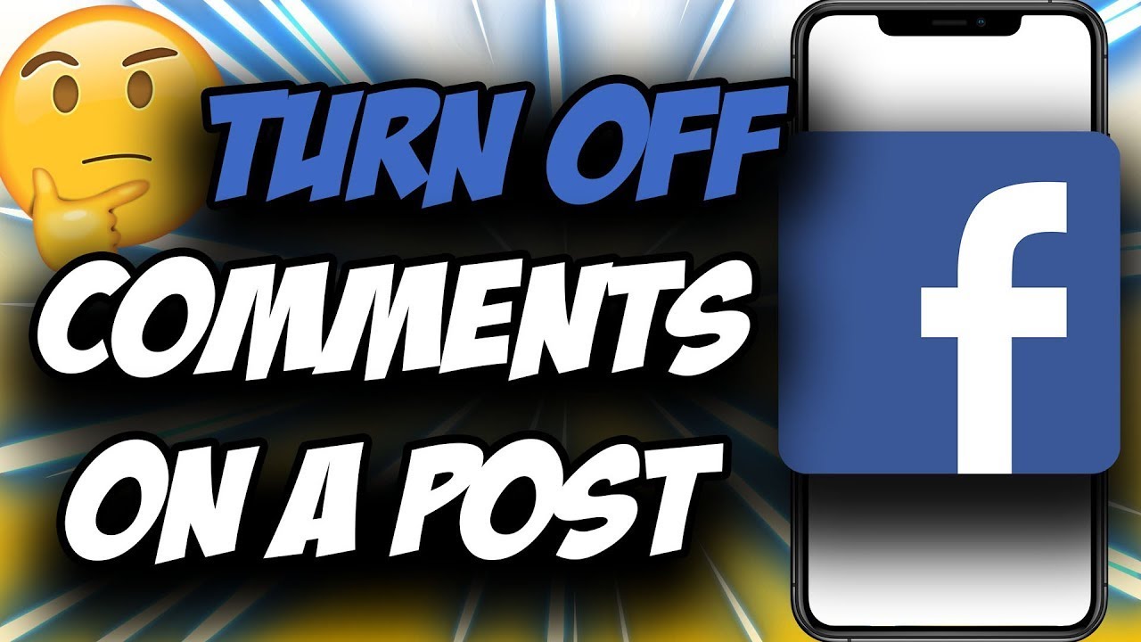How to Turn Off Comments on a Facebook Post 2021 How to Turn Off ...