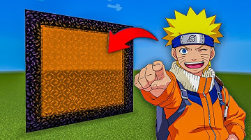 How to Make A Portal To The Naruto Dimension in Minecraft!