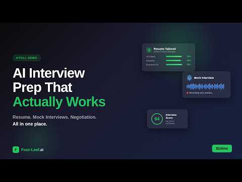 Four-Leaf demo video thumbnail