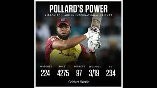 Kieron Pollards Power In International Cricket