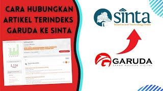 Cara Menghubungkan Artikel Terindeks Garuda Ke Akun Sinta