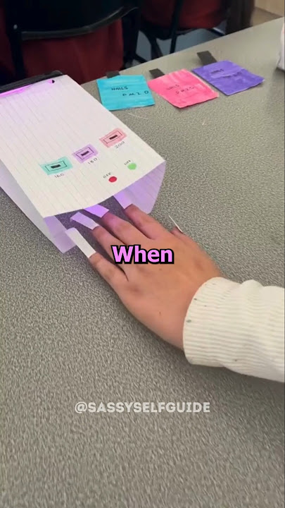 Nail Salon at School 😂