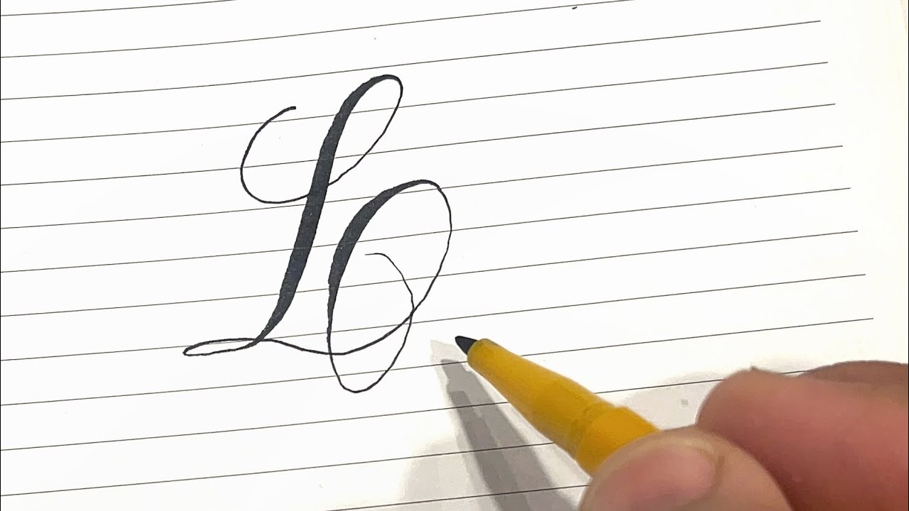 Rewrite L How To Write L Letter