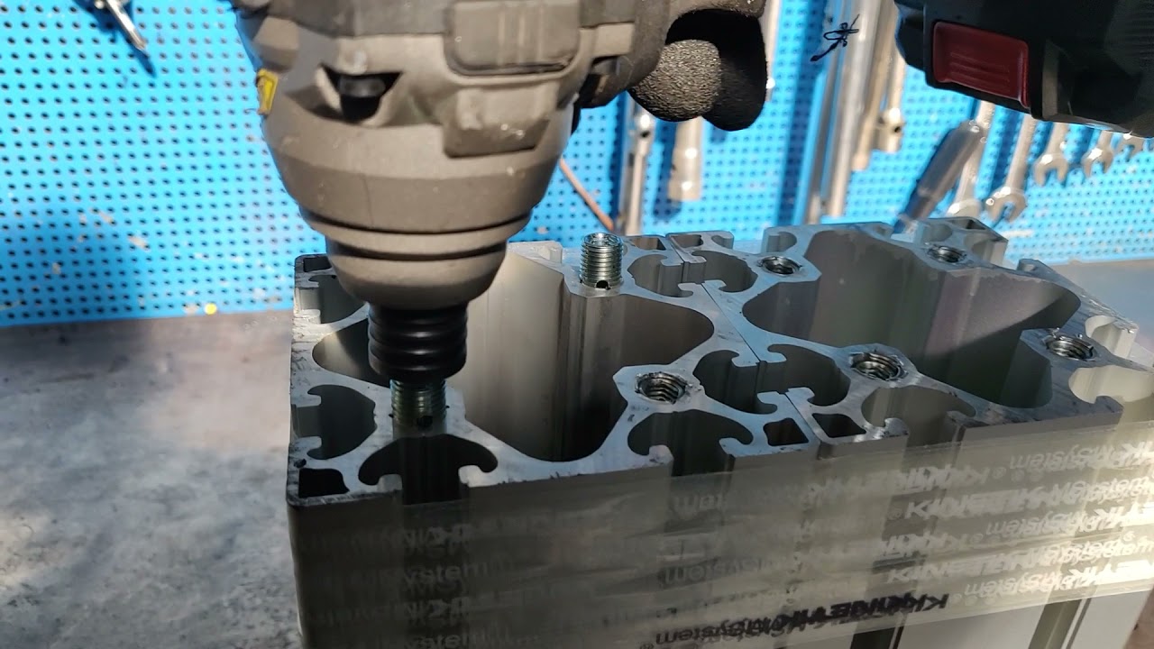 SFX100 Build: 4 thread Inserts installed under a minute (with one hand)