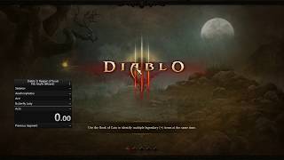 Diablo 3 Speedrun Any% NG Wizard WORLD RECORD 2:09:12