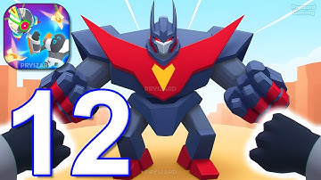 Mechangelion Robot Fighting - Gameplay Walkthrough Part 12 - New Planets & Enemies (iOS, Android)