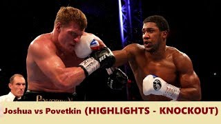 Anthony Joshua vs Alexander Povetkin (HIGHLIGHTS - Knockout Punches All Angels) 22-09-2018