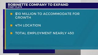 $10M business expansion coming to Piney Flats, bringing 70 new jobs