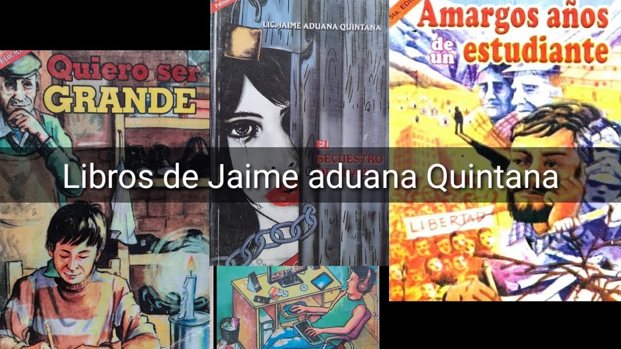 Libros de Jaime Aduana Quintana - YouTube