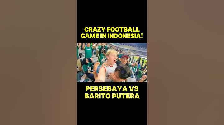 First time watching Indonesian football! 🇮🇩⚽️ #indonesia #football #soccer cer