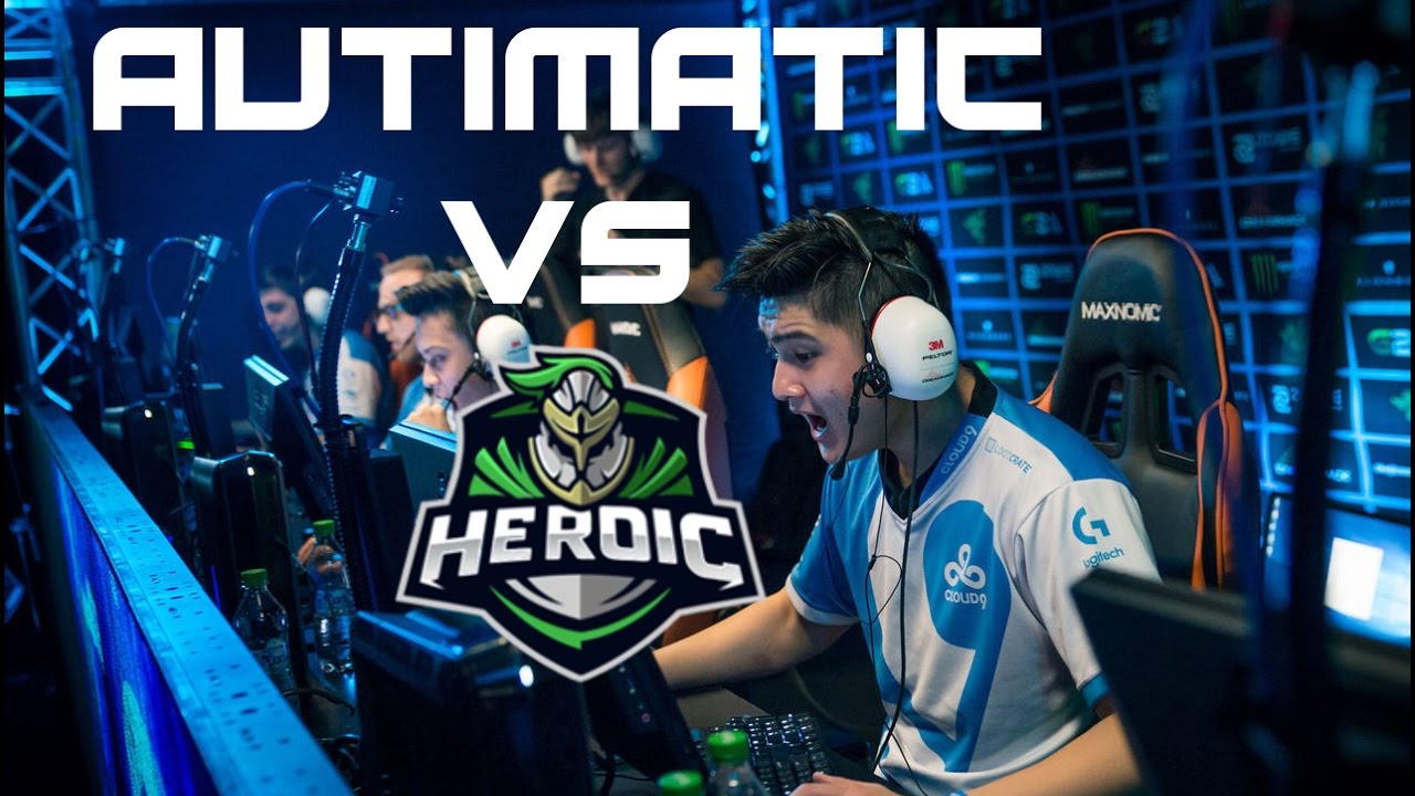 CS:GO POV | Cloud9 Autimatic vs Heroic |28/12| @IEM Katowice 2017 - YouTube