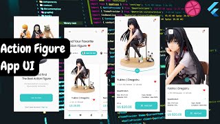 Action Figure App UI Animation 📱 | Dribbble to Flutter