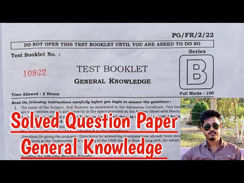 General Knowledge Paper
