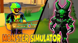 😈 DÜNYAYI KORKUNÇ CANAVARLAR SARDI | HAN KANAL DÜNYAYI KURTARIYOR | ROBLOX [NEW] Monster Simulator