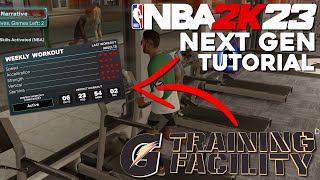 How to Use the Gatorade Training Facility in NBA 2K23 | NBA 2K23 Next Gen Tutorial