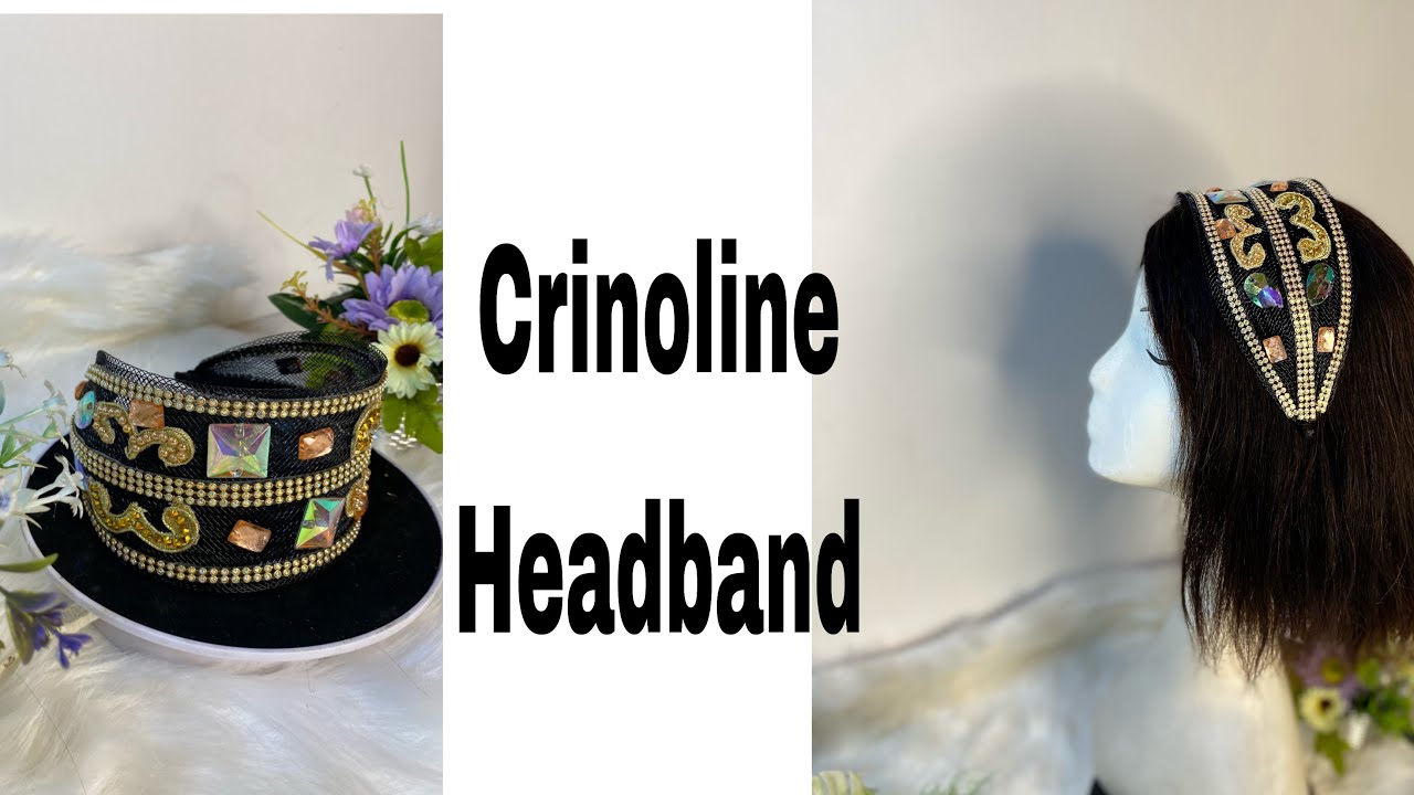 TRANSPARENT CRINOLINE HEADBAND