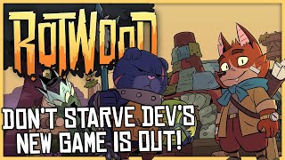 DON'T STARVE DEV'S NEW GAME IS OUT!  Rotwood (4Player Gameplay)