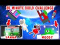 20 Minute SPACE BUILD Challenge With My BEST FRIEND In Adopt Me! (Roblox)