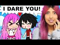 Valentine's Day Dare 💘 (Gacha Life Mini Movie Reaction)