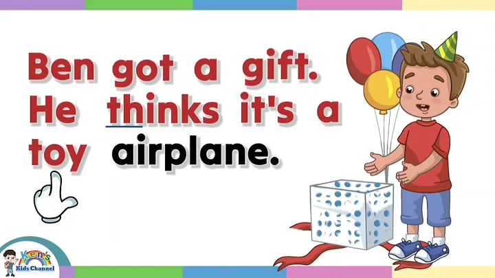 Practice Reading Simple Sentences | English Reading Lesson for Nursery and Kindergarten 