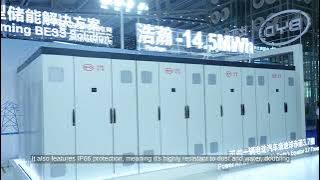 BYD Launches Haohan: World's Largest 14.5 MWh Energy Storage System