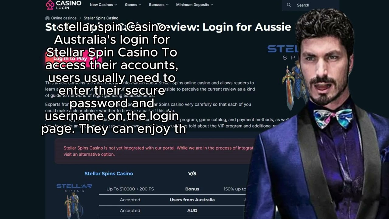 Stellar Spins Casino interface showcasing vibrant slot games