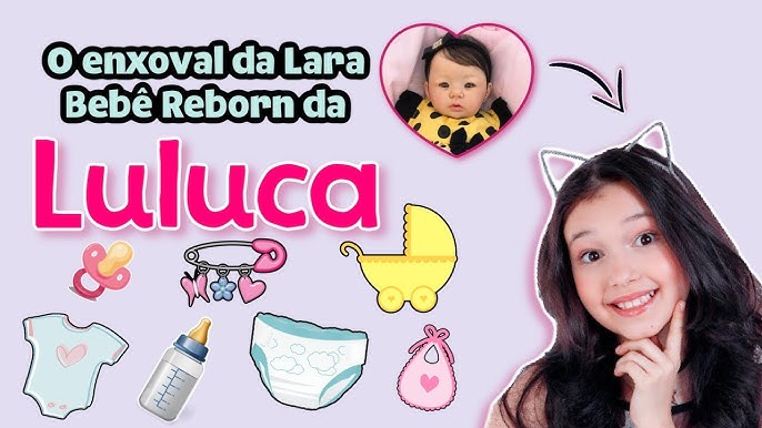 LULUCA FINGE SER BABÁ DE UM BEBÊ REBORN