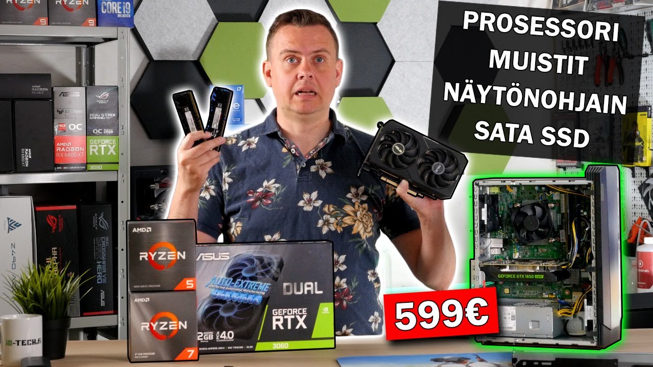 Onko valmistietokoneen päivittäminen mahdollista? (KYLLÄ ON!)