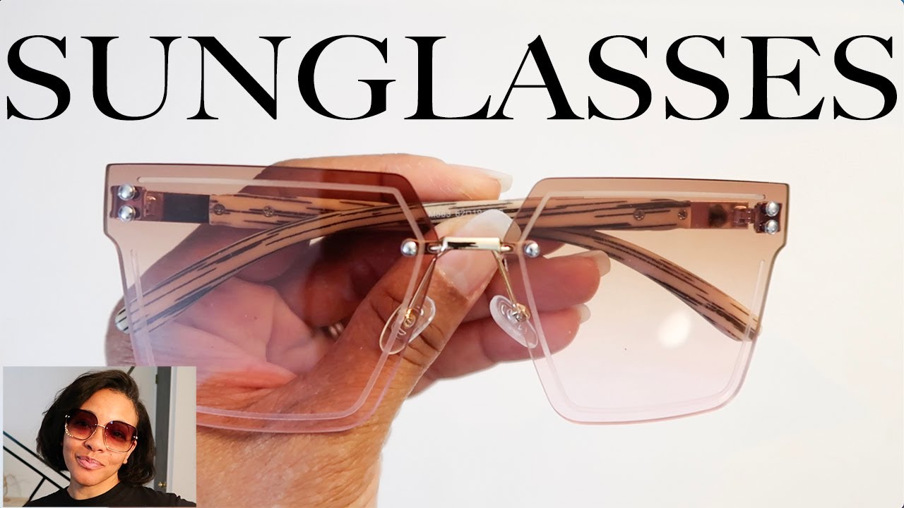 5 Cute and Affordable Sunglasses! SHEIN Sunglasses Haul YouTube