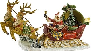 Композиция музыкальная «Санта Клаус с подарками на санях» арт. MB-53007