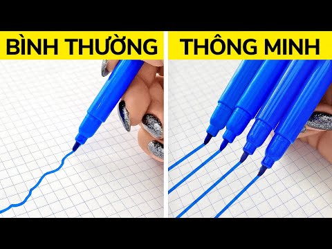 THỦ THUẬT HỌC ĐƯỜNG || THỦ THUẬT VẼ VUI NHỘN VÀ KĨ THUẬT ĐỈNH CAO