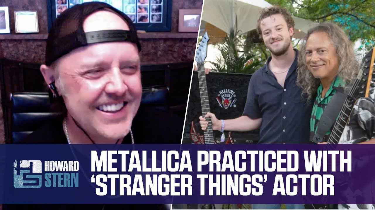 Lars Ulrich on How Metallica's Collaboration With “Strangers Things” Came to Be – The Howard Stern Show