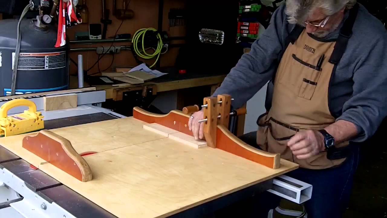 Table Saw Jigs for safety and accuracy YouTube