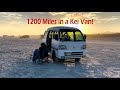 1200 miles in a JDM Kei Van!