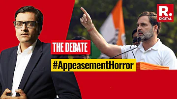 Rahul Gandhi's Wealth Redistribution Plan Takes Appeasement Politics To Next Level | Arnab's Debate