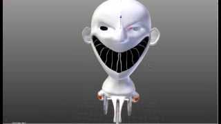 characters blend shape prototype test 01 face