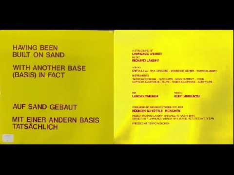Lawrence Weiner — Lawrence Weiner / Richard Landry - Song 4 from 'Having Been Built on Sand'