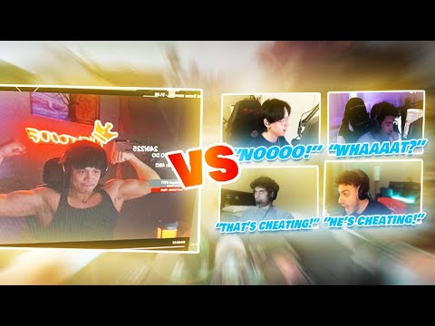 CHEATCODE vs Pros/Streamers With Their Reactions