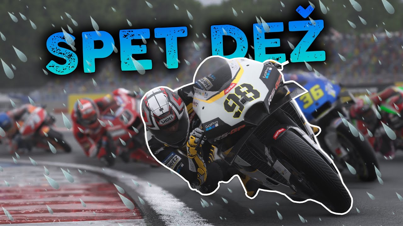 DEŽ MI JE VEDNO BOLJ VŠEČ | MotoGP20 #10