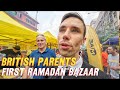 I took my british parents to a ramadan bazaar   kuala lumpur malaysia