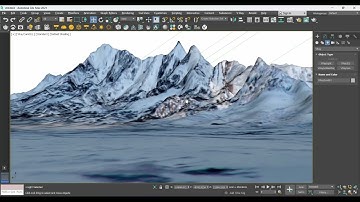 Aerial perspective view Vray